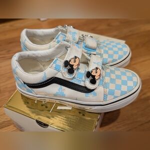 Disney Vans Kids Size 2. Walt Disney World 50th Anniversary Vans